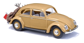 Busch 52966 - H0 - VW Käfer mit Hirsch